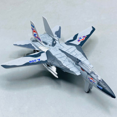 Diecast Military Power Fighter Airplane With Light And Sound